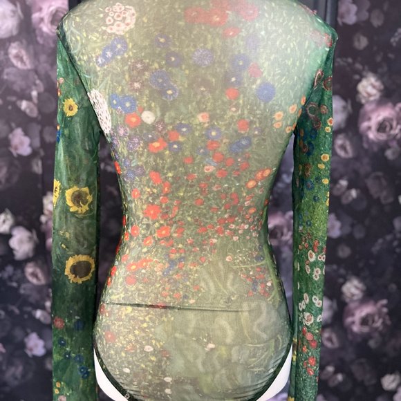Zara Tops Limited Edition Zara Gustav Klimt Bodysuit Poshmark